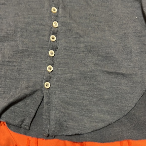 Vintage Diesel Long Sleeve Top with raw hem - Picture 5 of 5